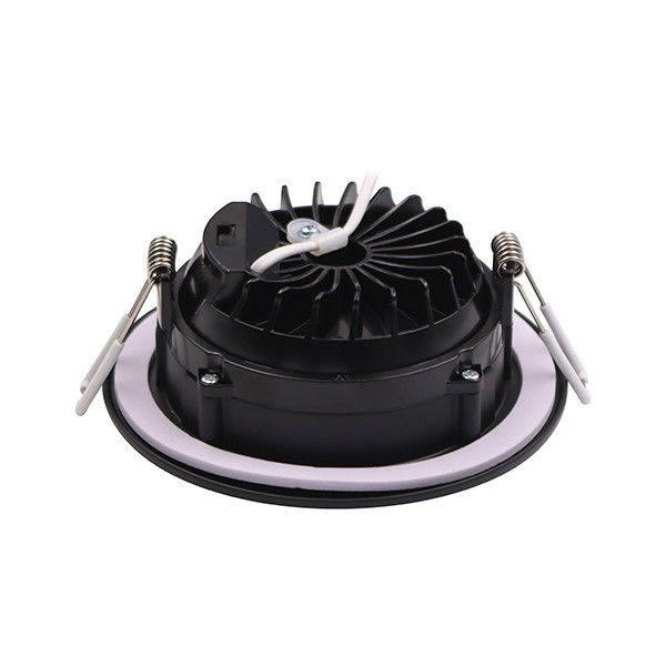 Round Slim Dimmable LED Downlights 4 Inch 900lm Residential